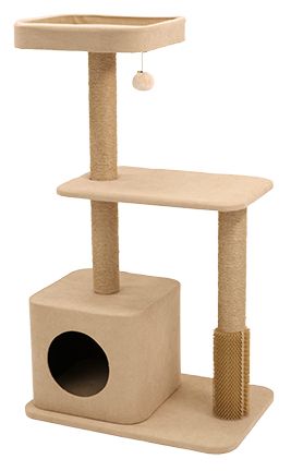 Bud-Z Soho Medium Condo Beige Cat 60x40x102.5cm 1pc