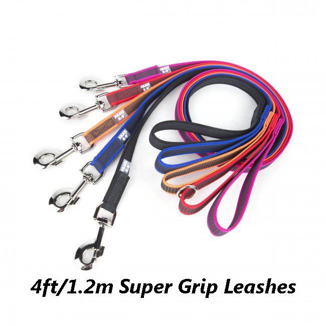 JULIUS-K9 IDC® SUPER GRIP LEASHES 4FT/1.2 M