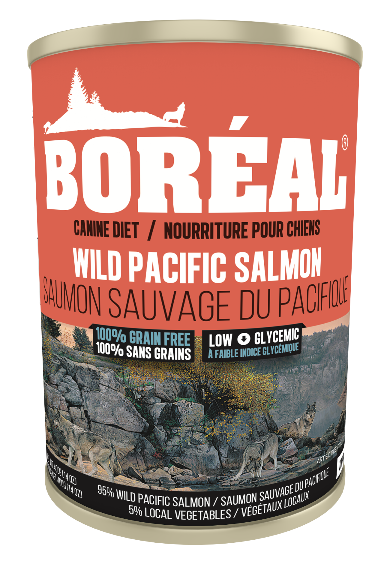 BORÉAL BIG BEAR WILD PACIFIC SALMON 690G