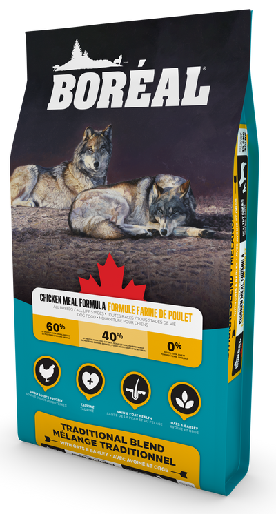 BORÉAL TRADITIONAL BLEND CHICKEN MEAL FORMULA DOG FOOD