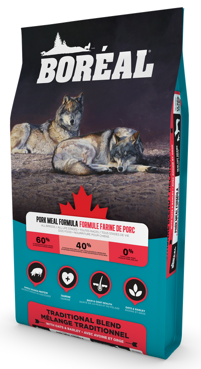BORÉAL TRADITIONAL BLEND PORK MEAL FORMULA DOG FOOD