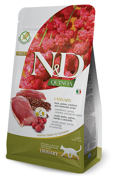 FARMINA N&D QUINOA: DUCK & QUINOA URINARY CAT FOOD