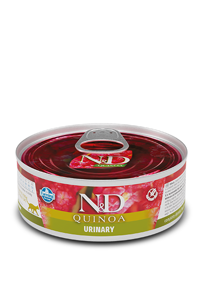 FARMINA N&D QUINOA - URINARY DUCKS WET CAT FOOD