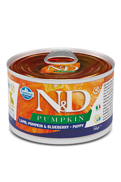 FARMINA N&D PUMPKIN - LAMB, BLUEBERRY, & PUMPKIN PUPPY WET FOOD