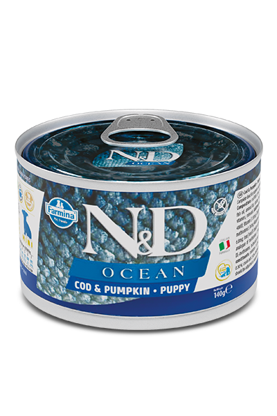 FARMINA N&D OCEAN - COD & PUMPKIN PUPPY DOG WET FOOD