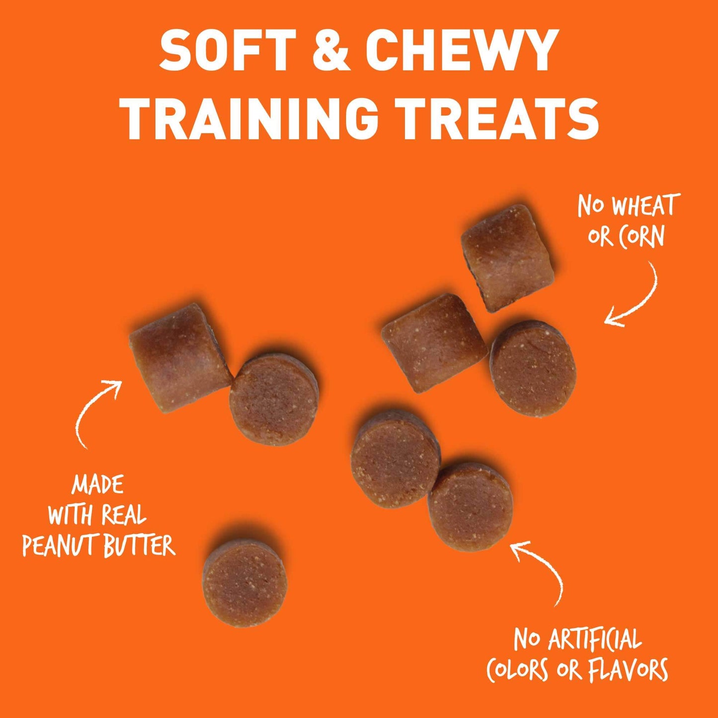CLOUD STAR TRICKY TRAINERS GRAIN FREE SOFT & CHEWY WITH PEANUT BUTTER