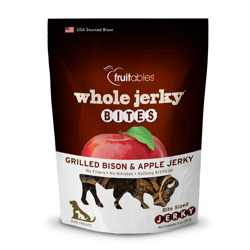 FRUITABLES WHOLE GRILLED BISON JERKY BITES
