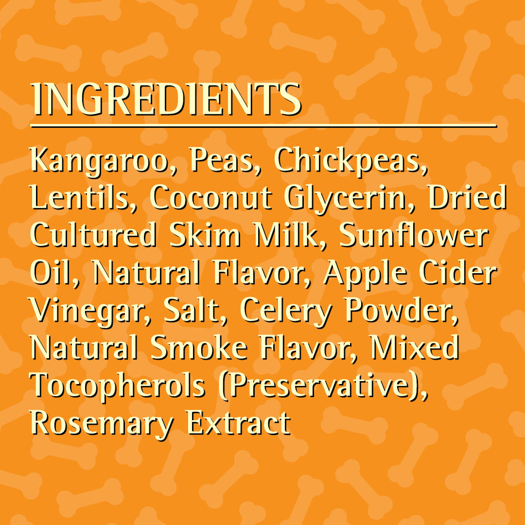 ZIGNATURE KANGAROO FORMULA SOFT MOIST TREATS FOR DOGS