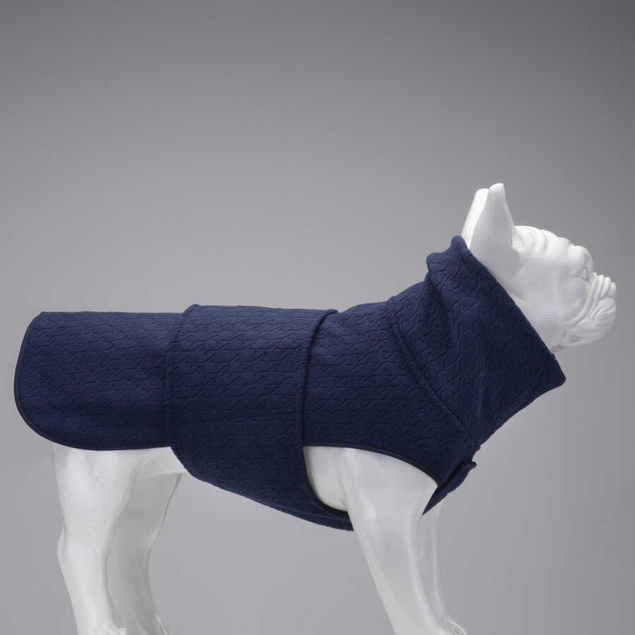 LINDO CLOTHING FLEECE SWEATER : NAVY BLUE