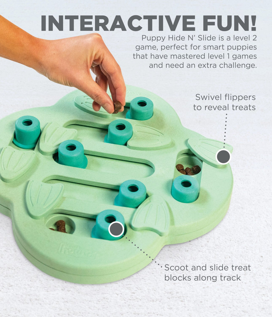 NINA OTTOSSON HIDE N' SLIDE PUZZLE DOG TOY