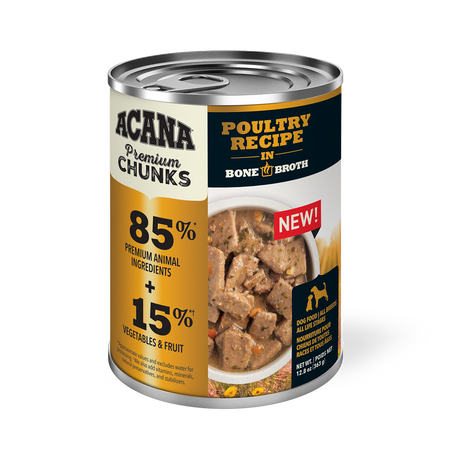 ACANA PREMIUM CHUNKS POULTRY RECIPE IN BONE BROTH