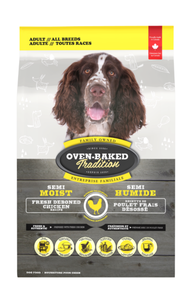 OVEN BAKED TRADITION DOG FOOD SEMI-MOIST FOOD FOR ALL BREED ADULT DOGS – CHICKEN