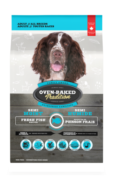 OVEN BAKED TRADITION DOG FOOD SEMI-MOIST FOOD FOR ALL BREED ADULT DOGS – FISH