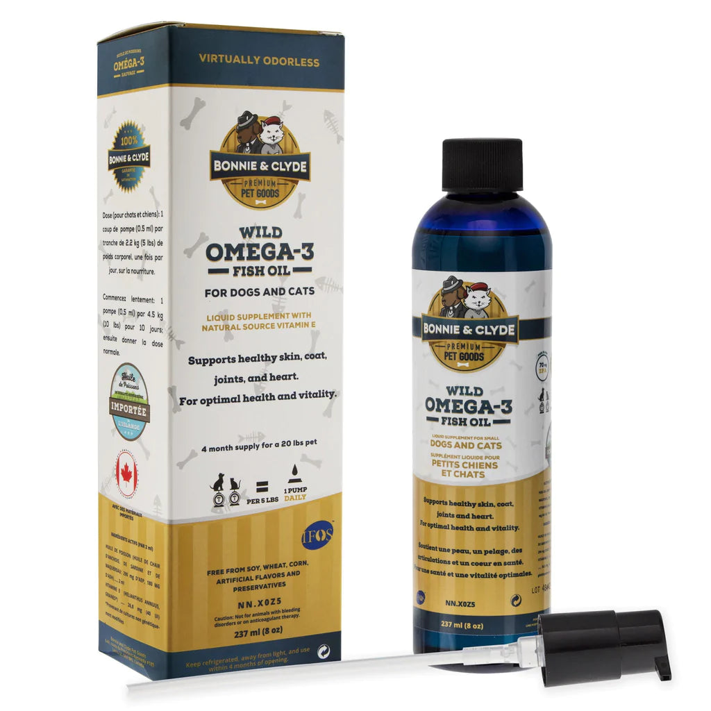 BONNIE & CLYDE WILD OMEGA-3 FISH OIL