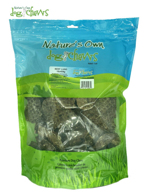 NATURE'S OWN BEEF LUNG CHEWS