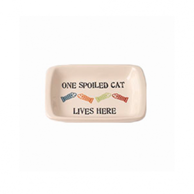 PETRAGEOUS® ONE SPOILED PET CAT SAUCER 2.5 OZ