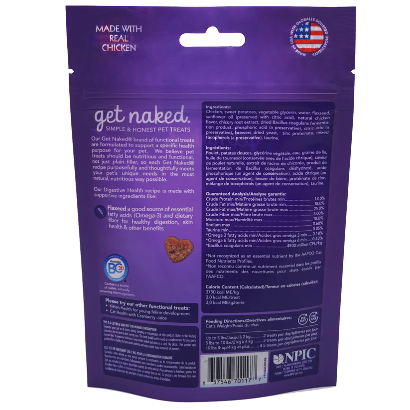 GET NAKED DIGESTIVE HEALTH SOFT CAT TREATS