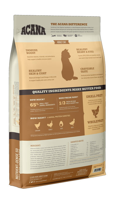 ACANA HOMESTEAD HARVEST DRY CAT FOOD