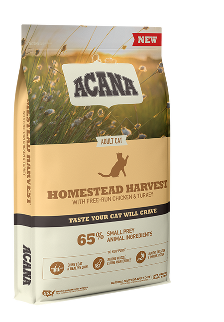 ACANA HOMESTEAD HARVEST DRY CAT FOOD
