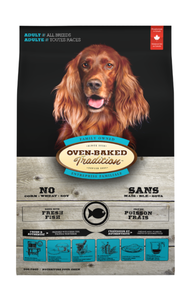 OVEN BAKED TRADITION ADULT DOG FOOD FOR ALL BREEDS -FISH