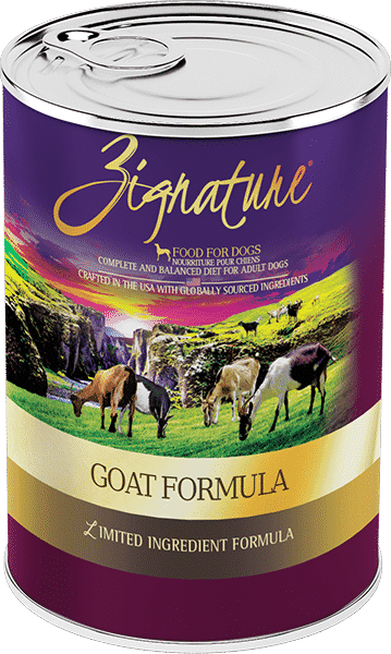 ZIGNATURE GOAT FORMULA WET DOG FOOD