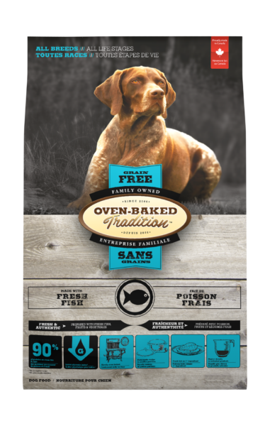 OVEN BAKED TRADITION DOG GRAIN-FREE FOOD FOR ALL BREED DOGS – FISH