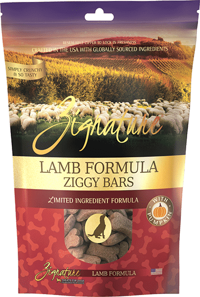 ZIGNATURE LAMB FORMULA BISCUIT TREATS FOR DOGS