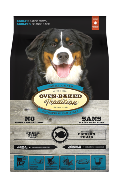 OVEN-BAKED TRADITION DOG FOOD FOR LARGE BREED ADULT DOGS – FISH
