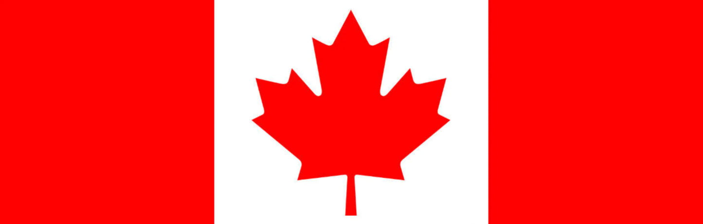 JULIUS-K9 IDC® HARNESS LABEL & PATCH : CANADIAN FLAG