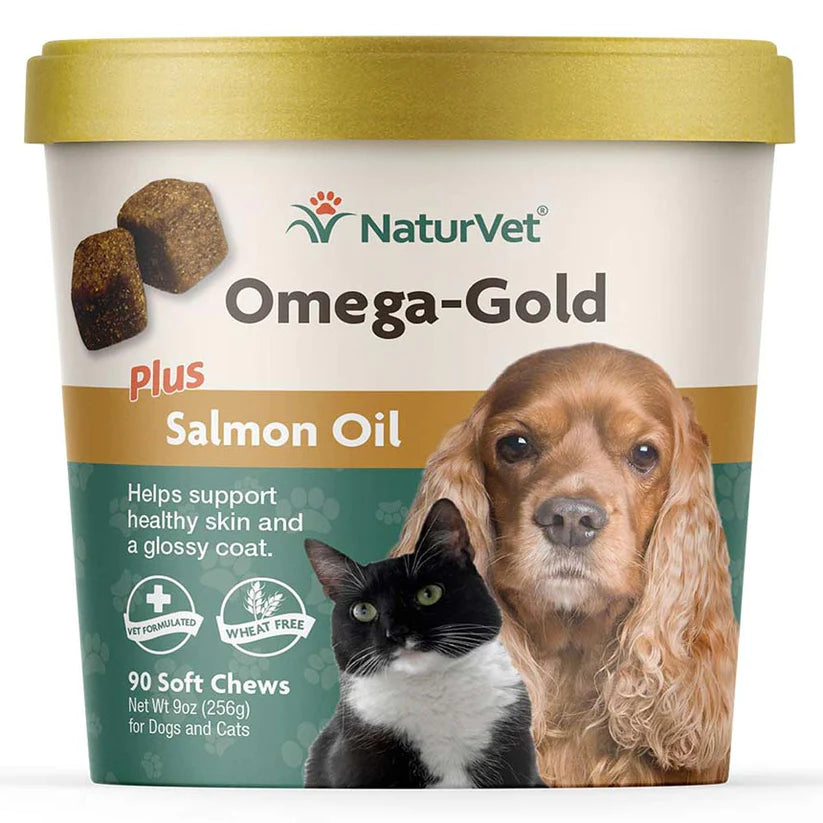 NATURVET® OMEGA-GOLD SOFT CHEWS (90 CT)