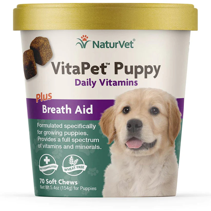 NATURVET VITAPET™ PUPPY DAILY VITAMINS SOFT CHEWS