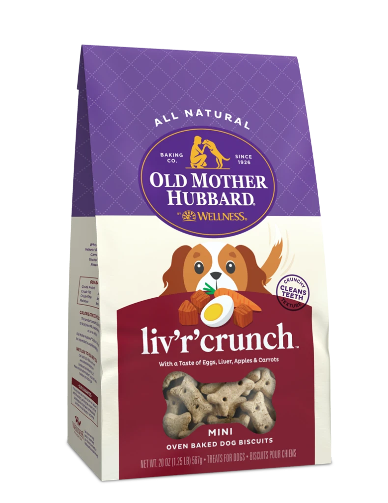 OLD MOTHER HUBBARD CRUNCHY CLASSIC BISCUITS: LIV’R CRUNCH