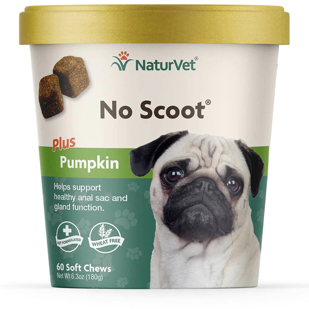 NATURVET NO SCOOT SOFT CHEW FOR DOGS 60 CT Bright Eyes