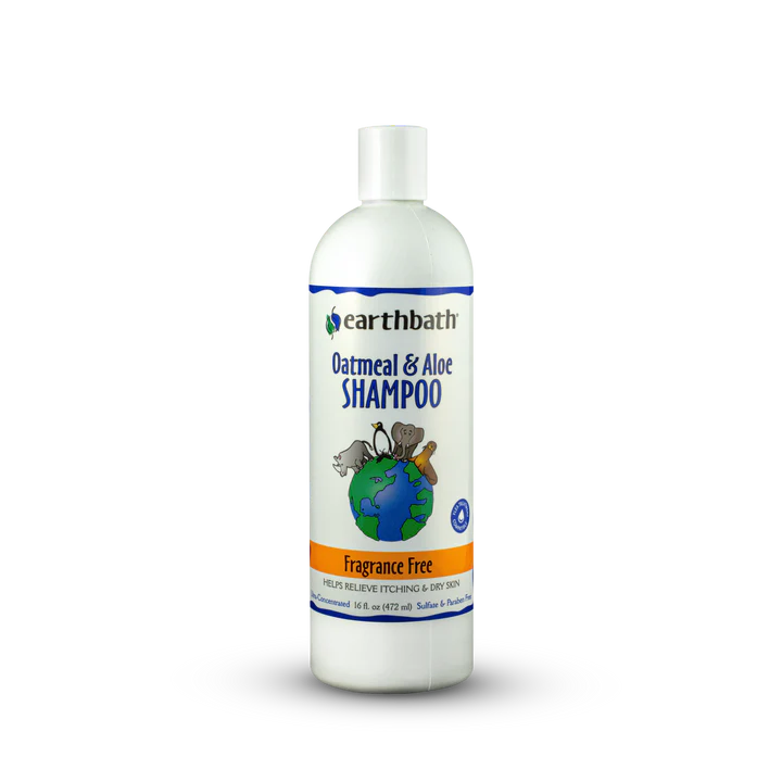 EARTHBATH - OATMEAL AND ALOE FRAGRANCE FREE SHAMPOO