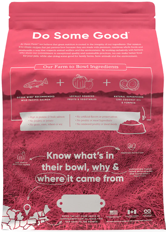OPEN FARM® WILD-CAUGHT SALMON DRY DOG FOOD