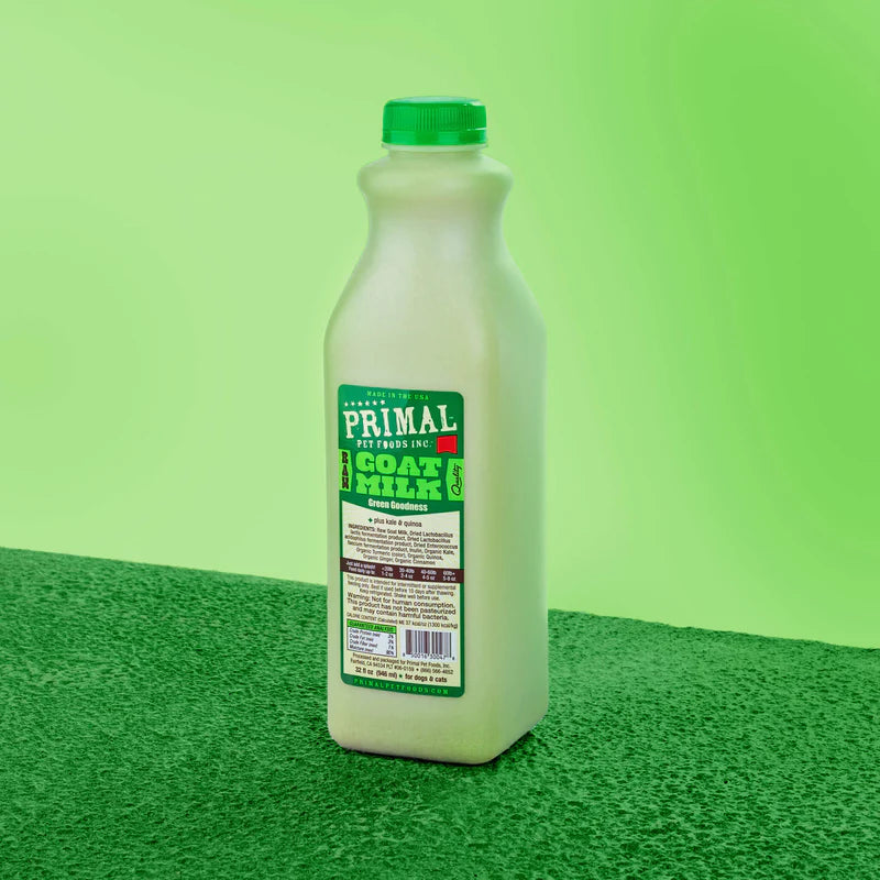PRIMAL HYDRATOR GOAT MILK+ GREEN GOODNESS – Bright Eyes Bushy Tails