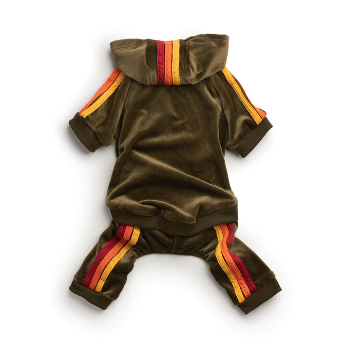 FAB DOG VELOUR JOGGER : OLIVE
