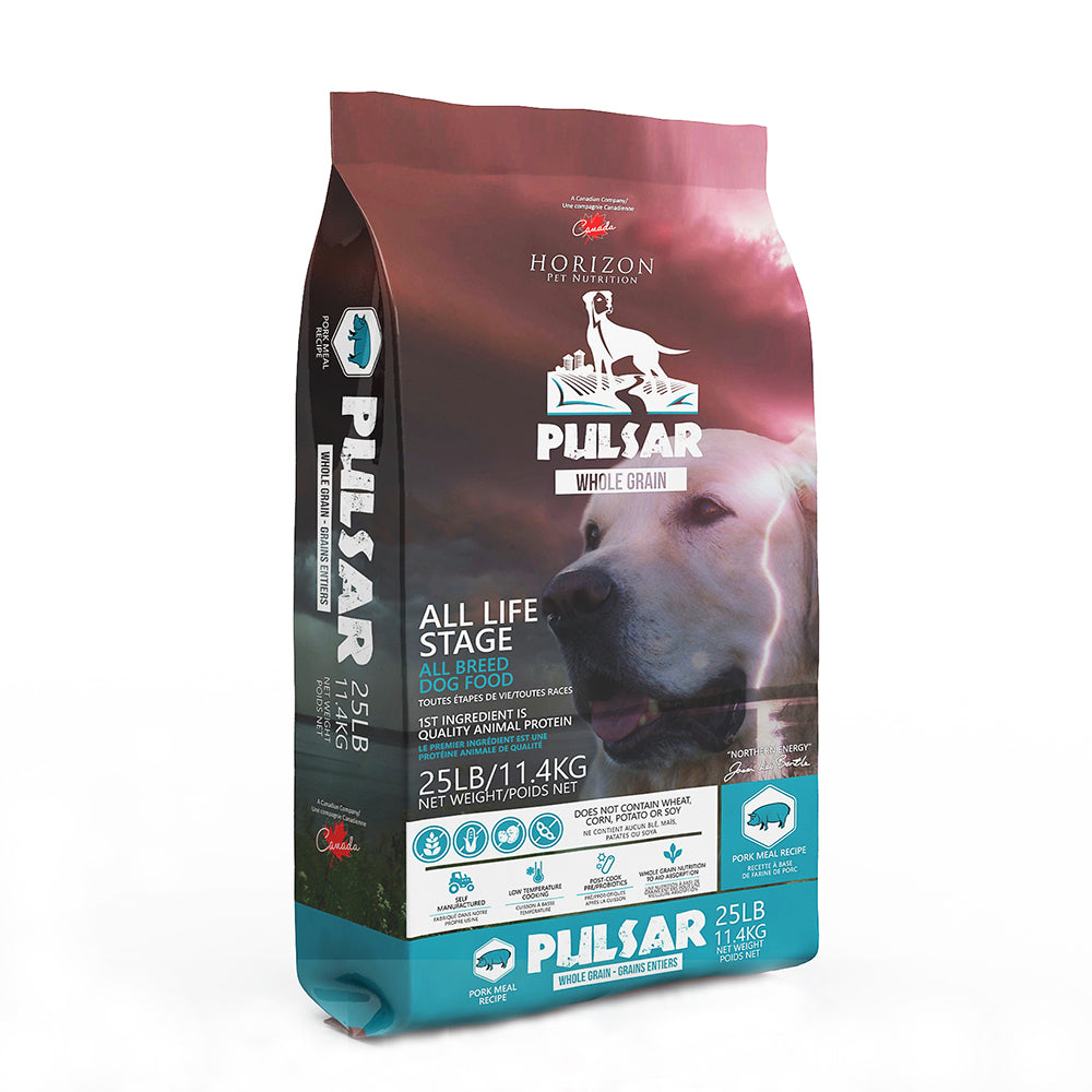 PULSAR PORK WHOLE GRAIN DOG FOOD