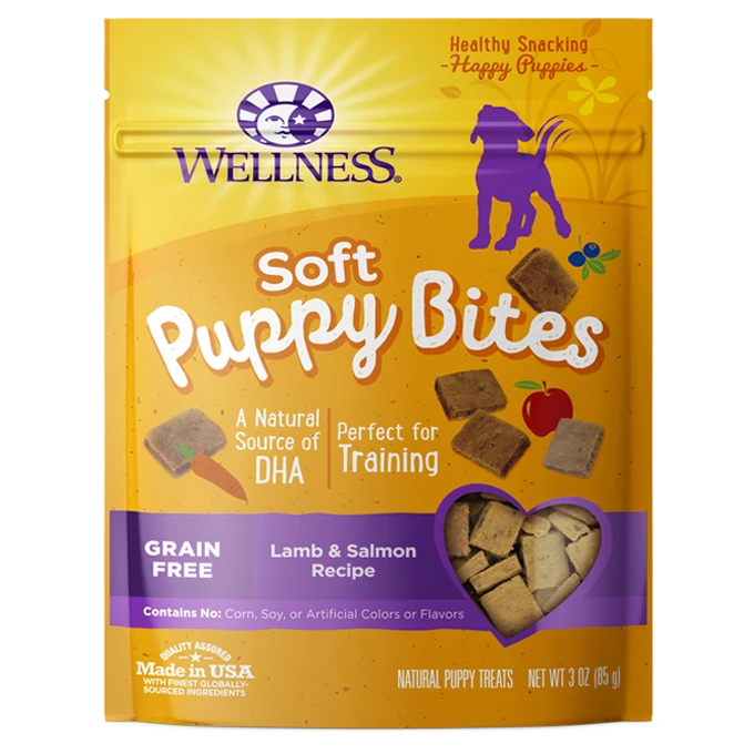 WELLNESS CORE JUST FOR PUPPY- SOFT LAMB & SALMON TREATS
