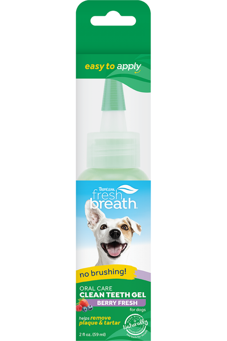 TROPICLEAN FRESH BREATH ORAL CARE GEL FOR DOGS – BERRIES FLAVOR