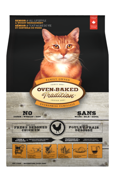 OVEN-BAKED TRADITION ADULT CAT SENIOR & WEIGHT MANAGEMENT
