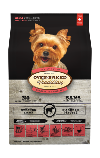 OVEN BAKED TRADITION DOG FOOD FOR SMALL BREED ADULT DOGS – LAMB