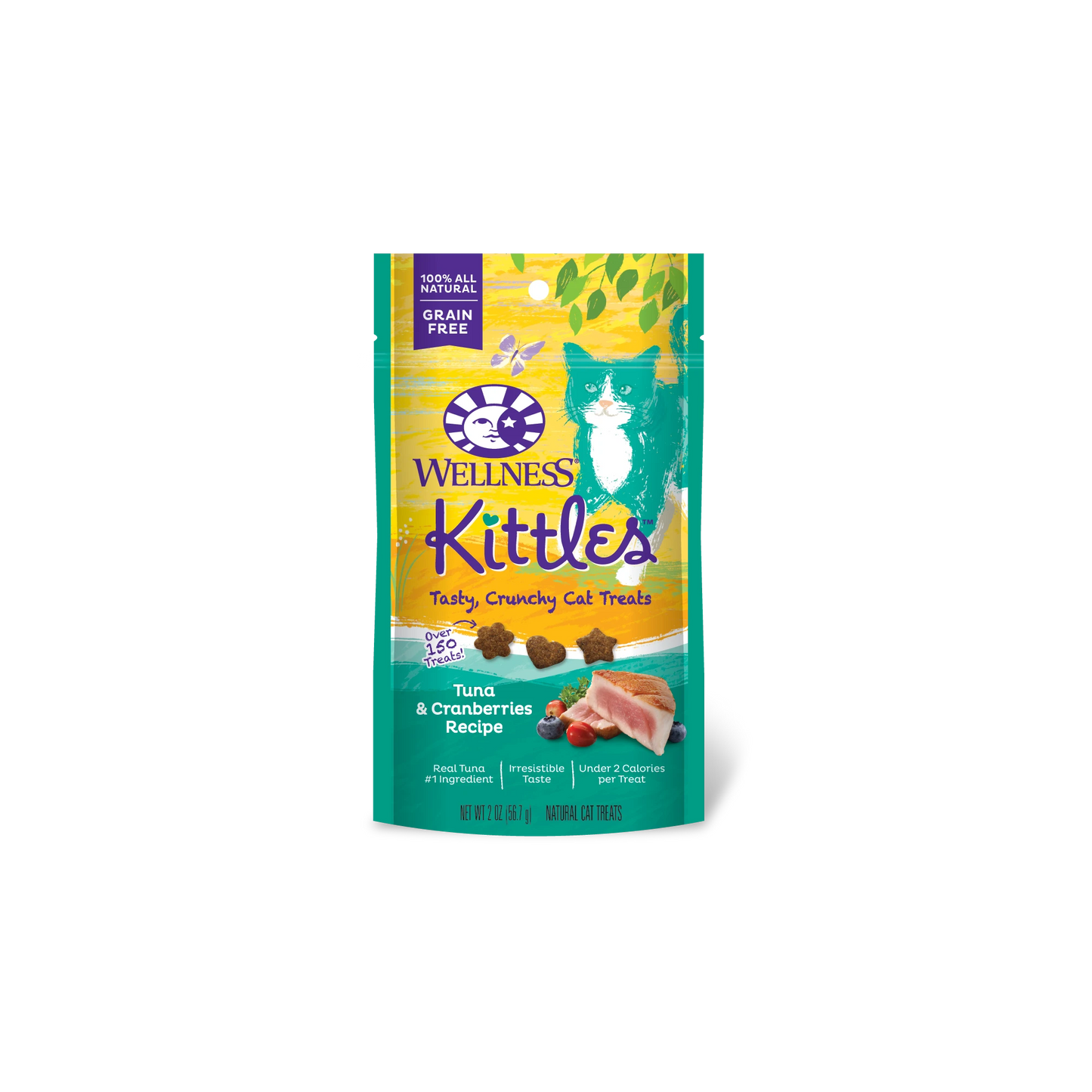 WELLNESS KITTLES CAT TREATS: TUNA & CRANBERRIES