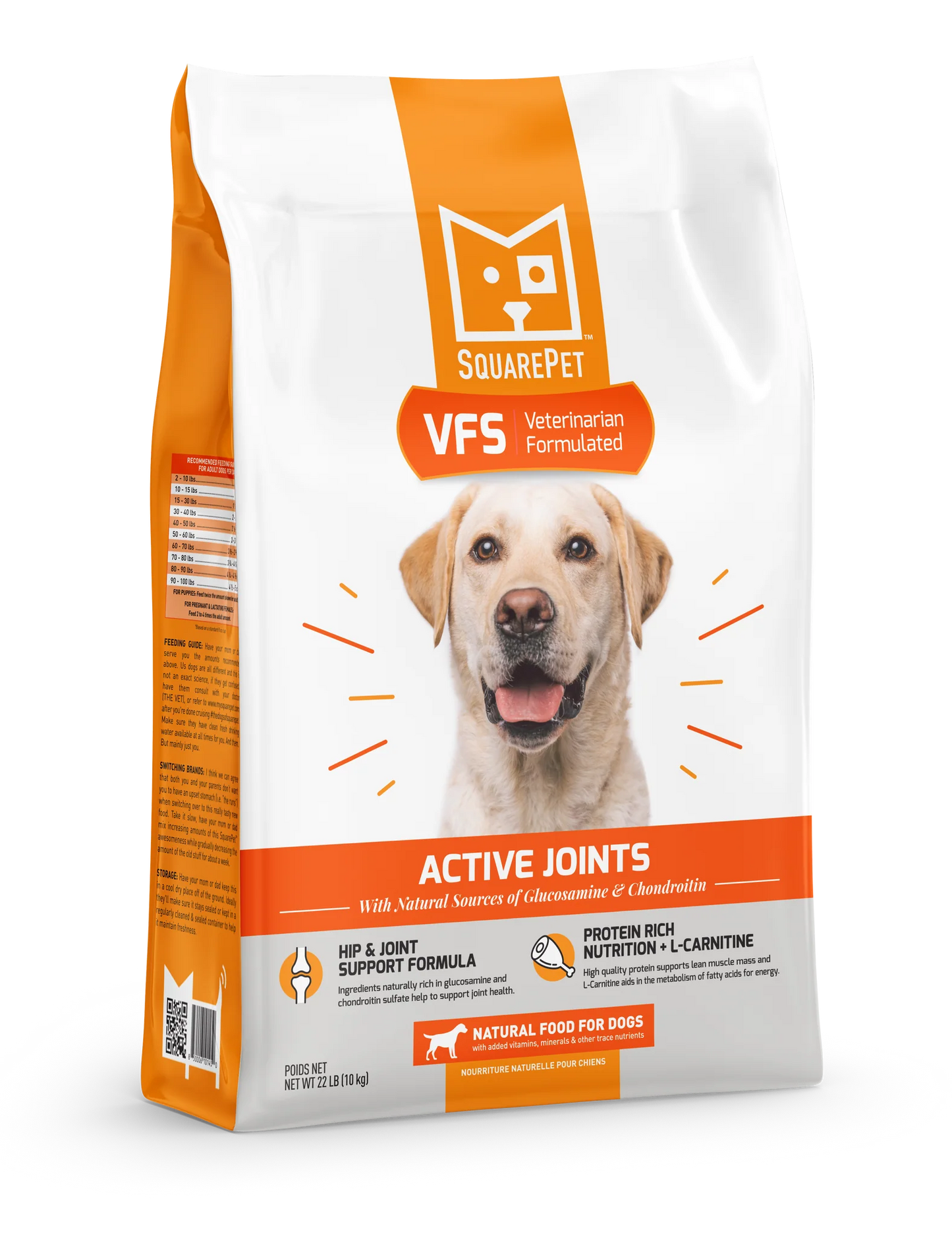 SQUARE PET VFS® ACTIVE JOINTS DRY DOG FOOD