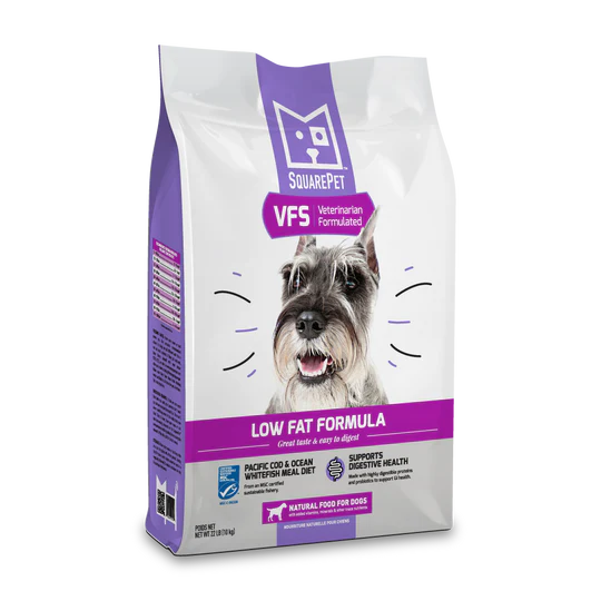 SQUARE PET VFS® LOW FAT GASTRO SUPPORT DRY DOG FOOD
