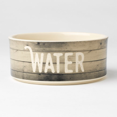 PETRAGEOUS® FARM DOG WATER 6" DOG BOWL