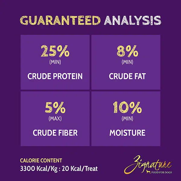 ZIGNATURE ZSSENTAIL FORMULA BISCUIT TREATS FOR DOGS