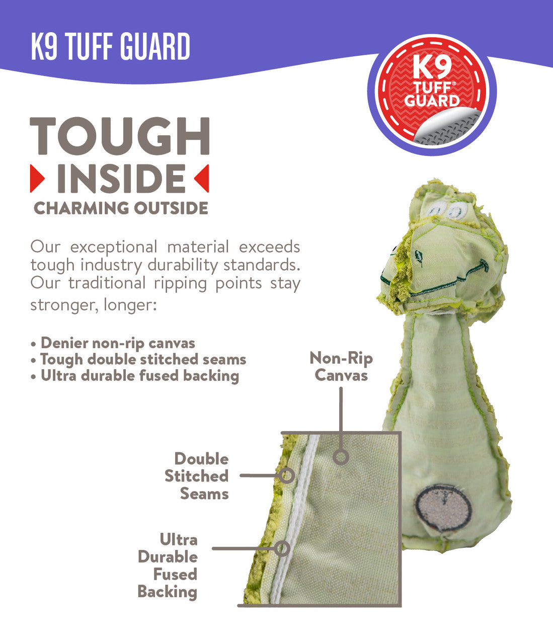 OUTWARD HOUND CUBE-EEZ DOG TOY