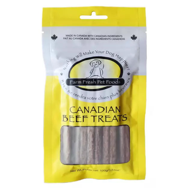 Farm Fresh Canadian Beef Treats 100g