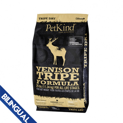 PETKIND® TRIPE DRY® GREEN VENISON TRIPE FORMULA DRY DOG FOOD